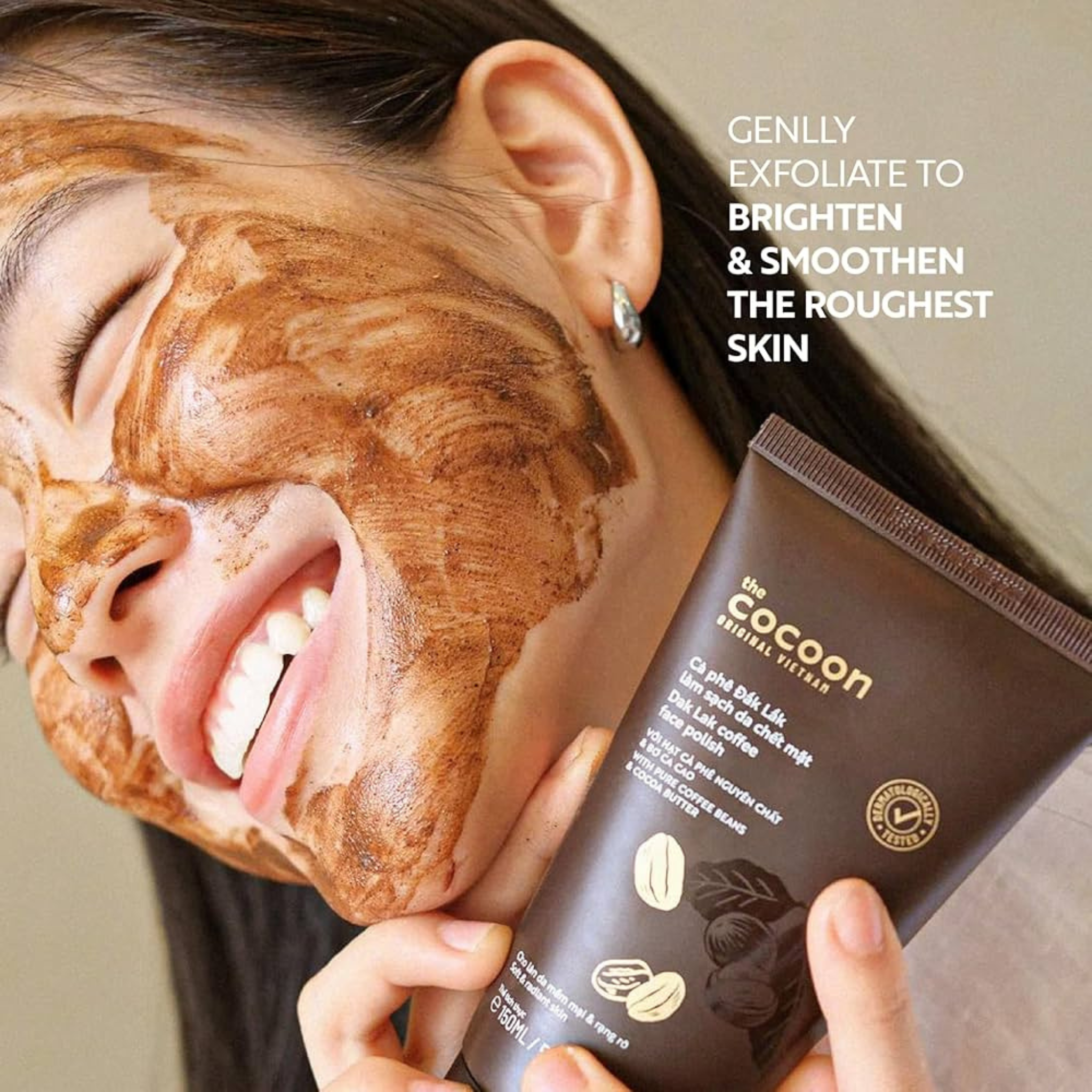 COCOON Dak Lak Coffee Face Polish