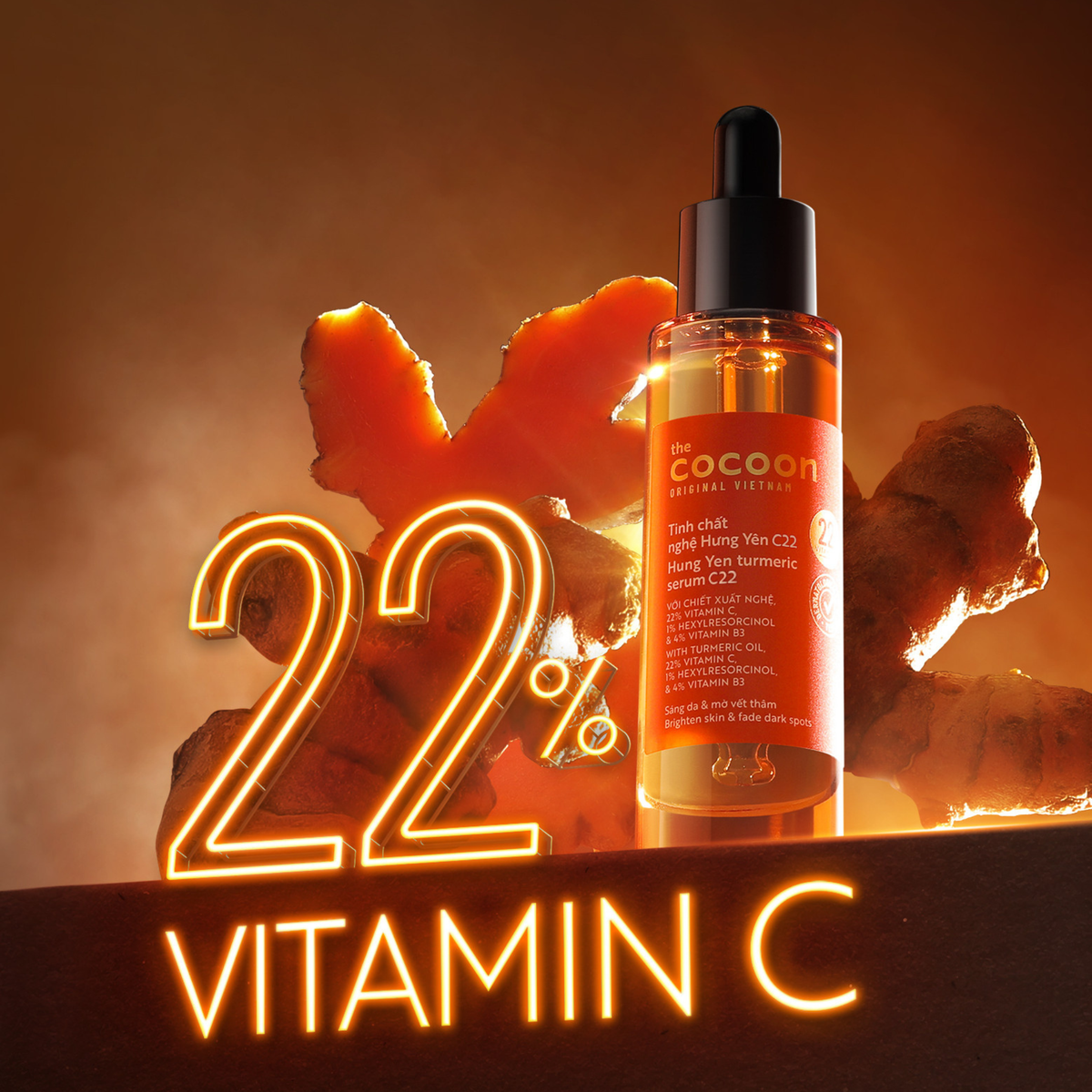 COCOON Hung Yen Turmeric Serum C22