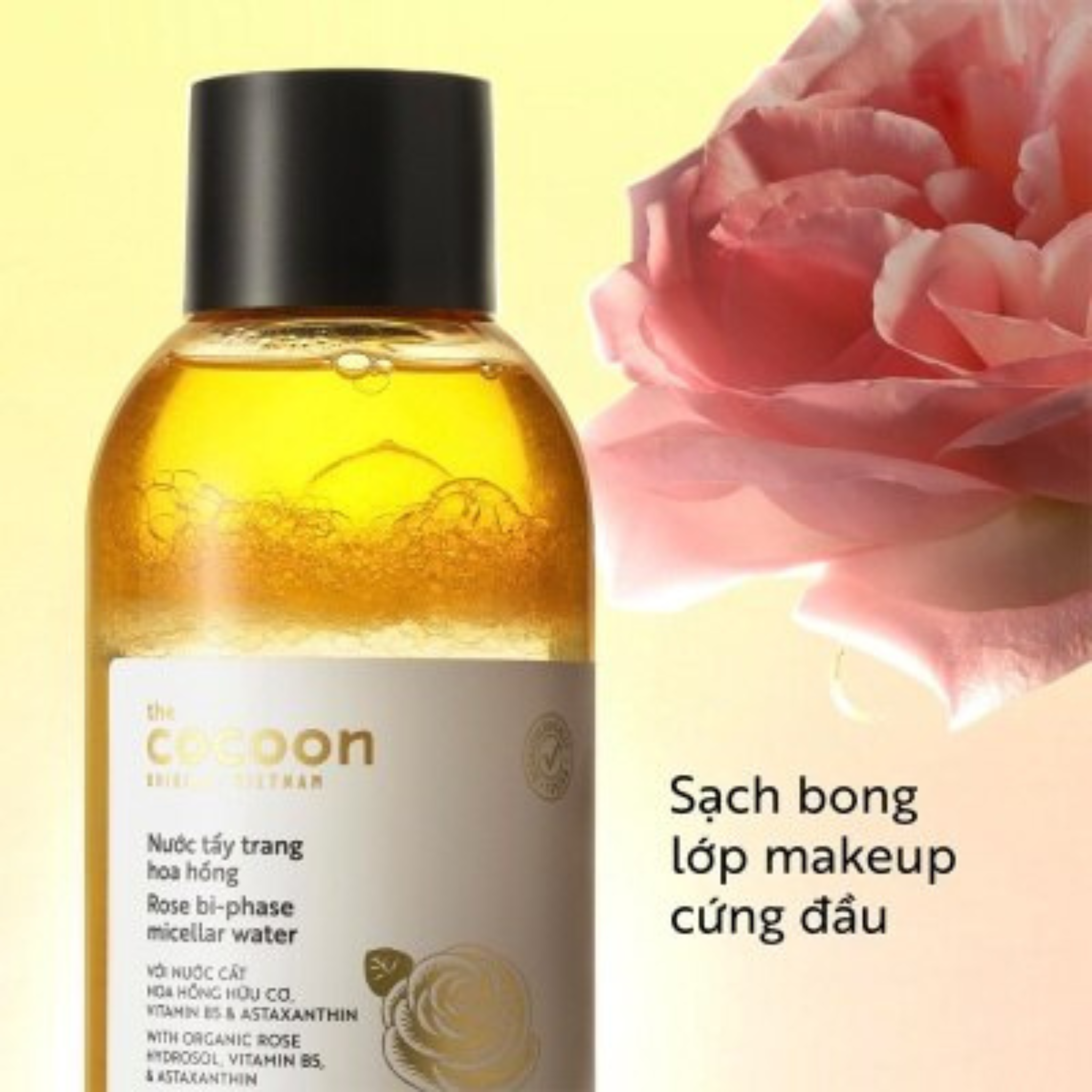 COCOON Rose Bi-Phase Micellar Water