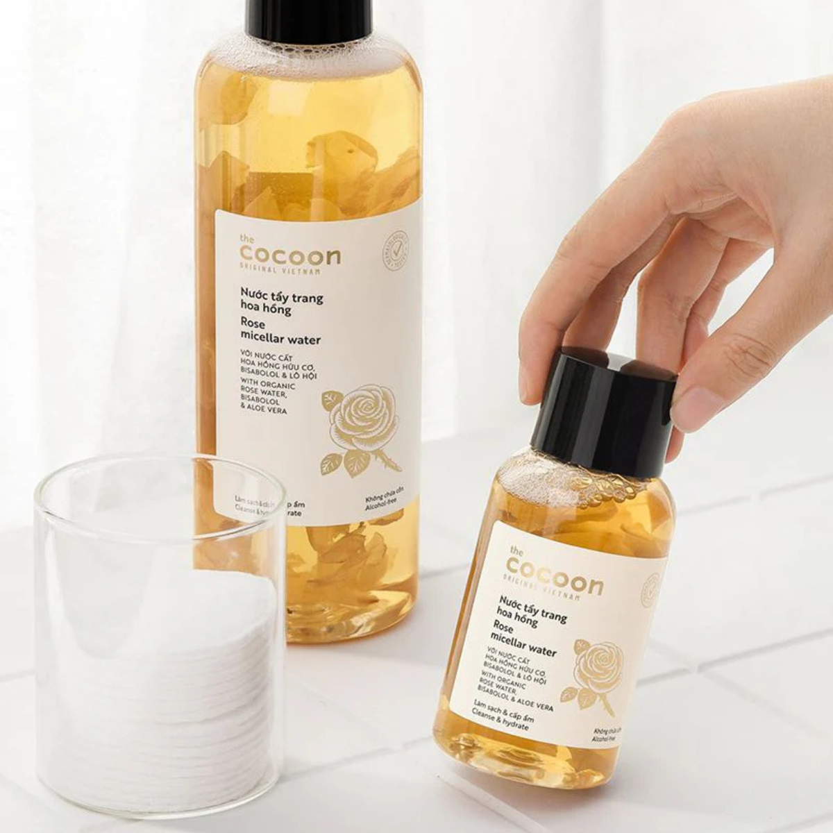 COCOON Rose Bi-Phase Micellar Water