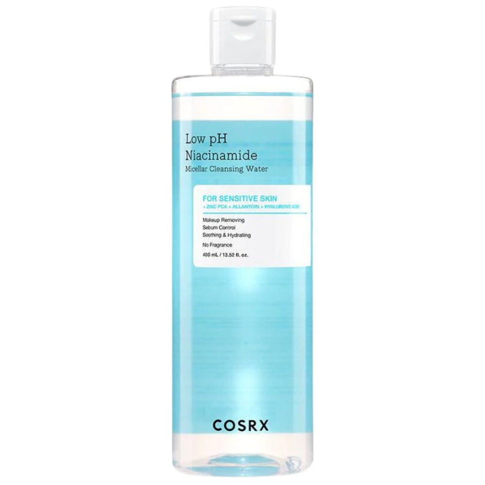 COSRX Low pH Niacinamide Cleansing Water 400ml 8809598455627