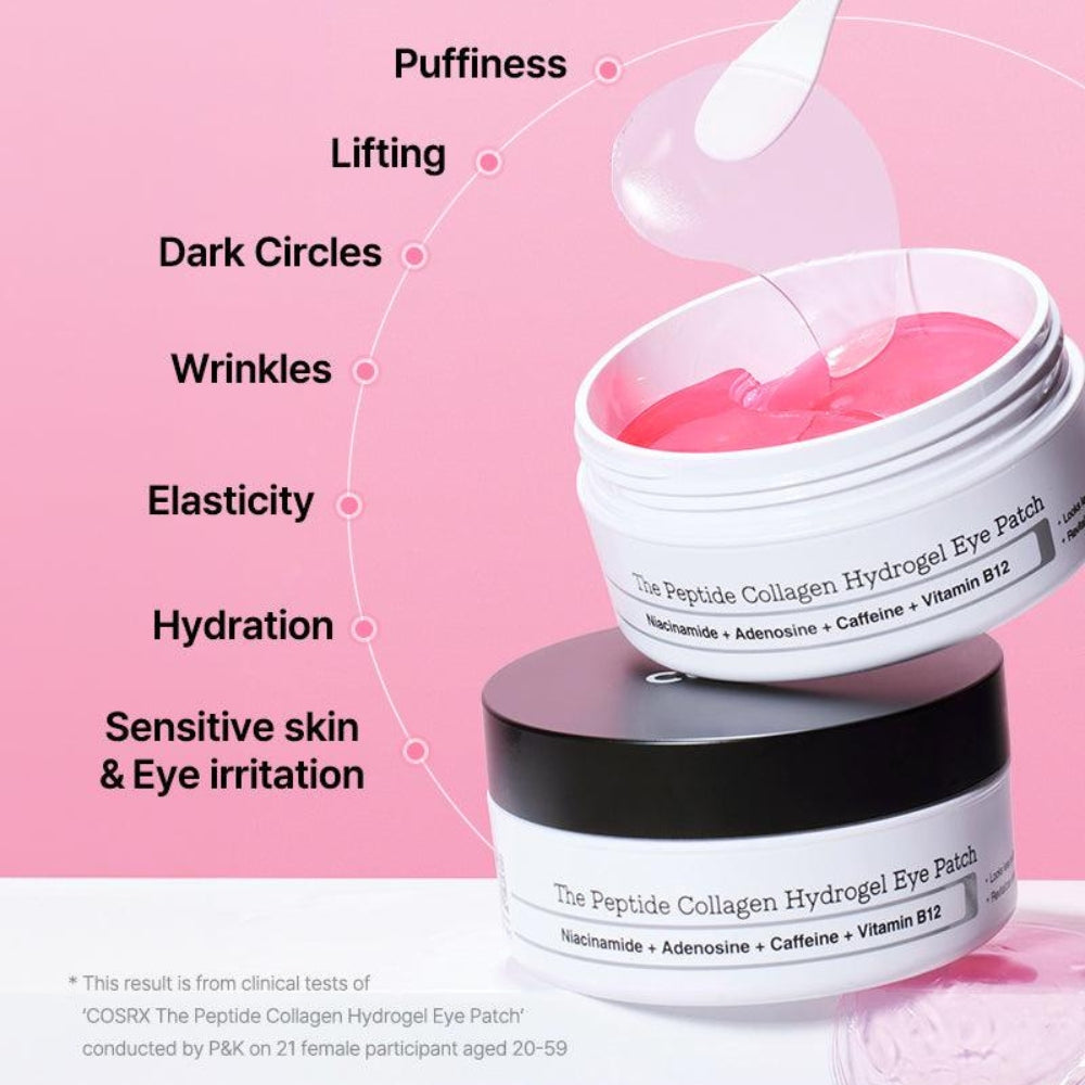 COSRX The Peptide Collagen Hydrogel Eye Patch 60pcs (85g)