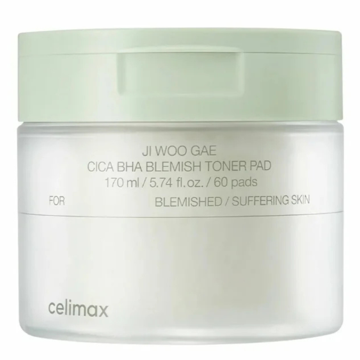 Celimax Ji Woo Gae Cica BHA Blemish Toner Pad