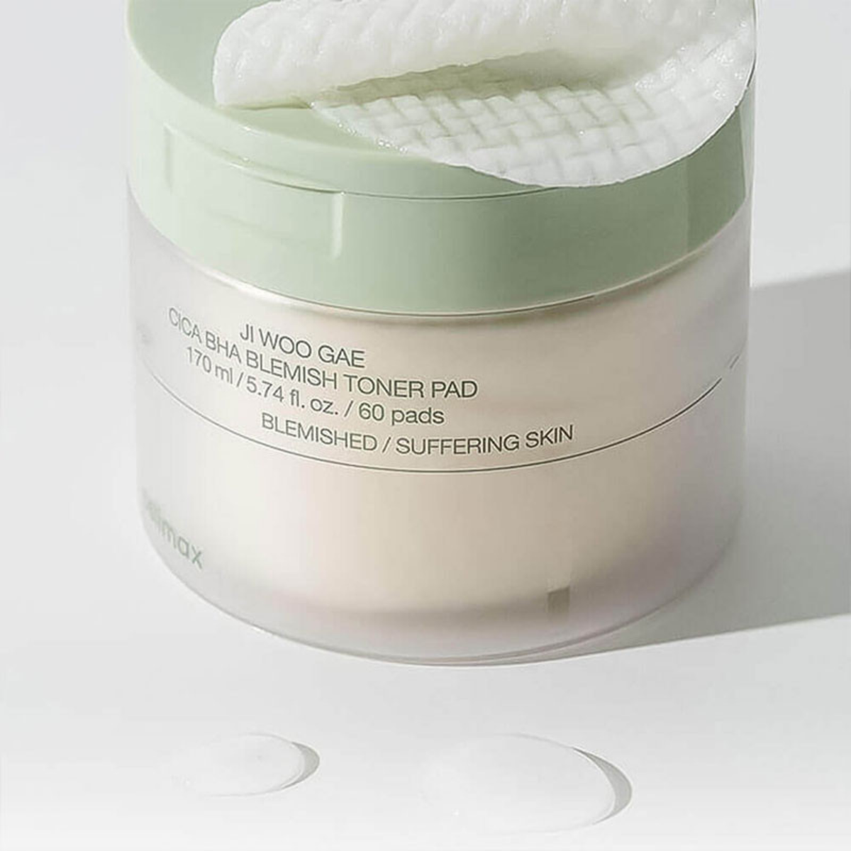 Celimax Ji Woo Gae Cica BHA Blemish Toner Pad