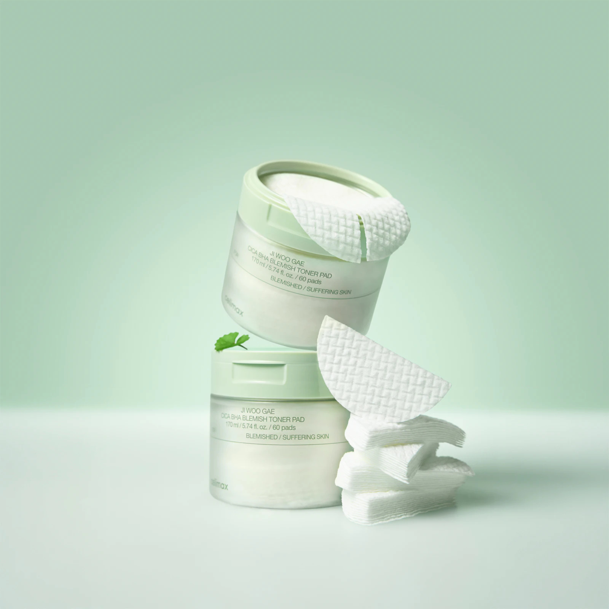 Celimax Ji Woo Gae Cica BHA Blemish Toner Pad