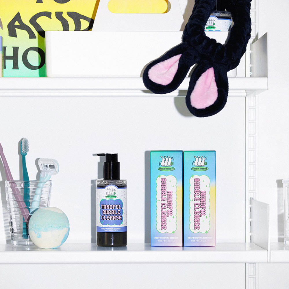 Chasin' Rabbits Mindful Bubble Cleanse cleanser for face and body