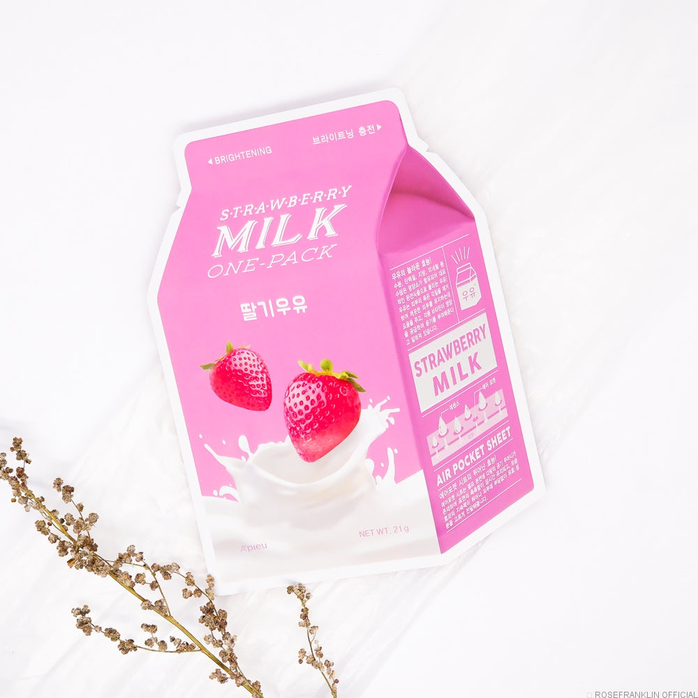 A´PIEU Strawberry Milk One-Pack