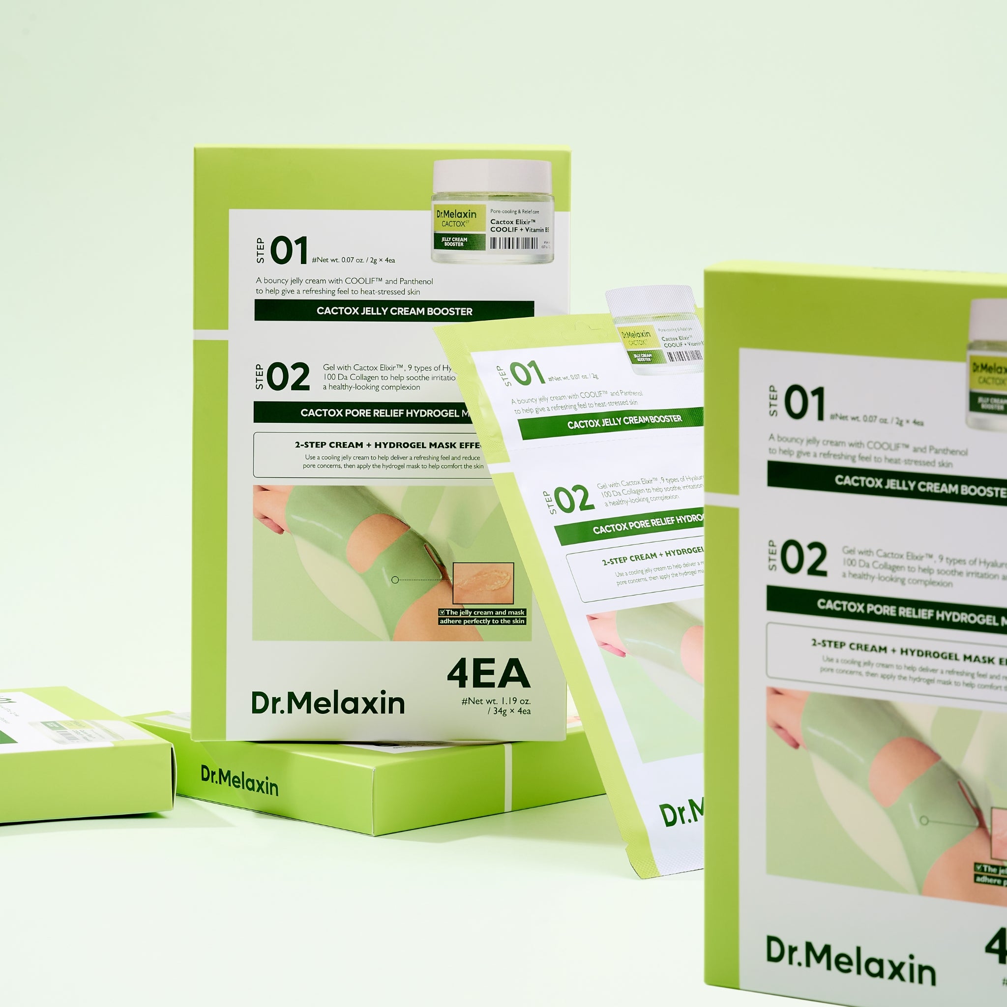 Dr.Melaxin Cactox Pore Relief Jelly Cream Hydrogel Mask