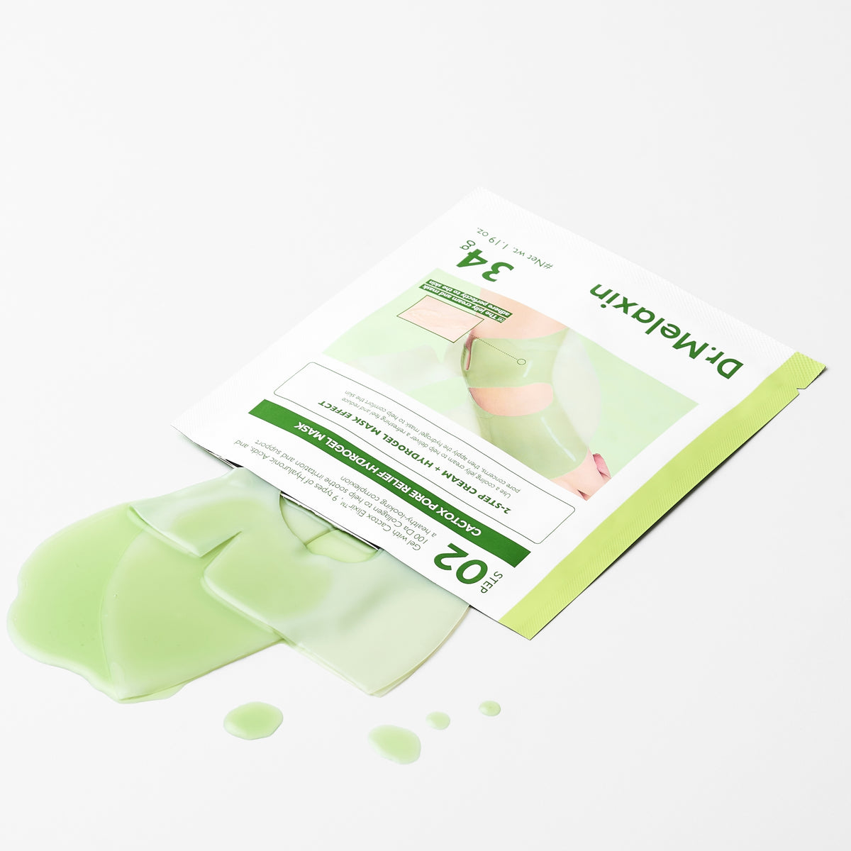 Dr.Melaxin Cactox Pore Relief Jelly Cream Hydrogel Mask