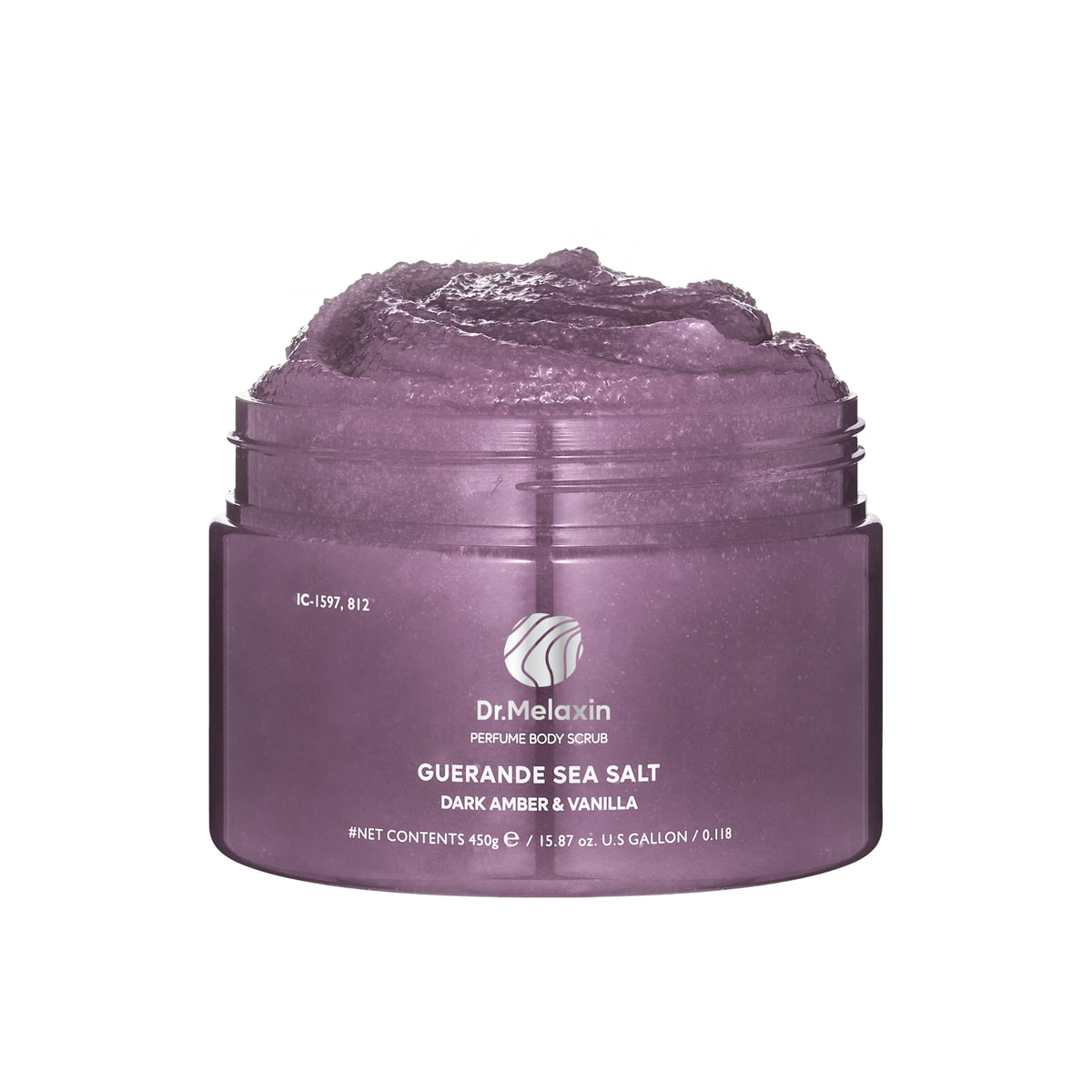 Dr.Melaxin Guerande Sea Salt Perfume Body Scrub Dark Amber & Vanilla