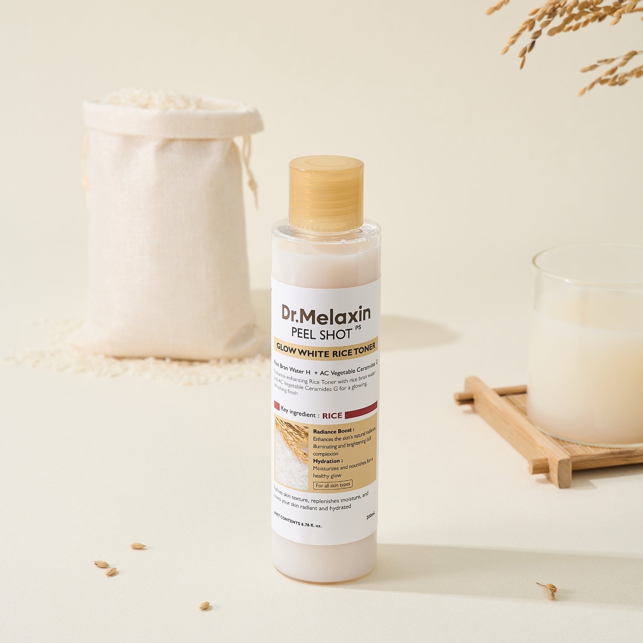 Dr.Melaxin Peel Shot Glow White Rice Toner