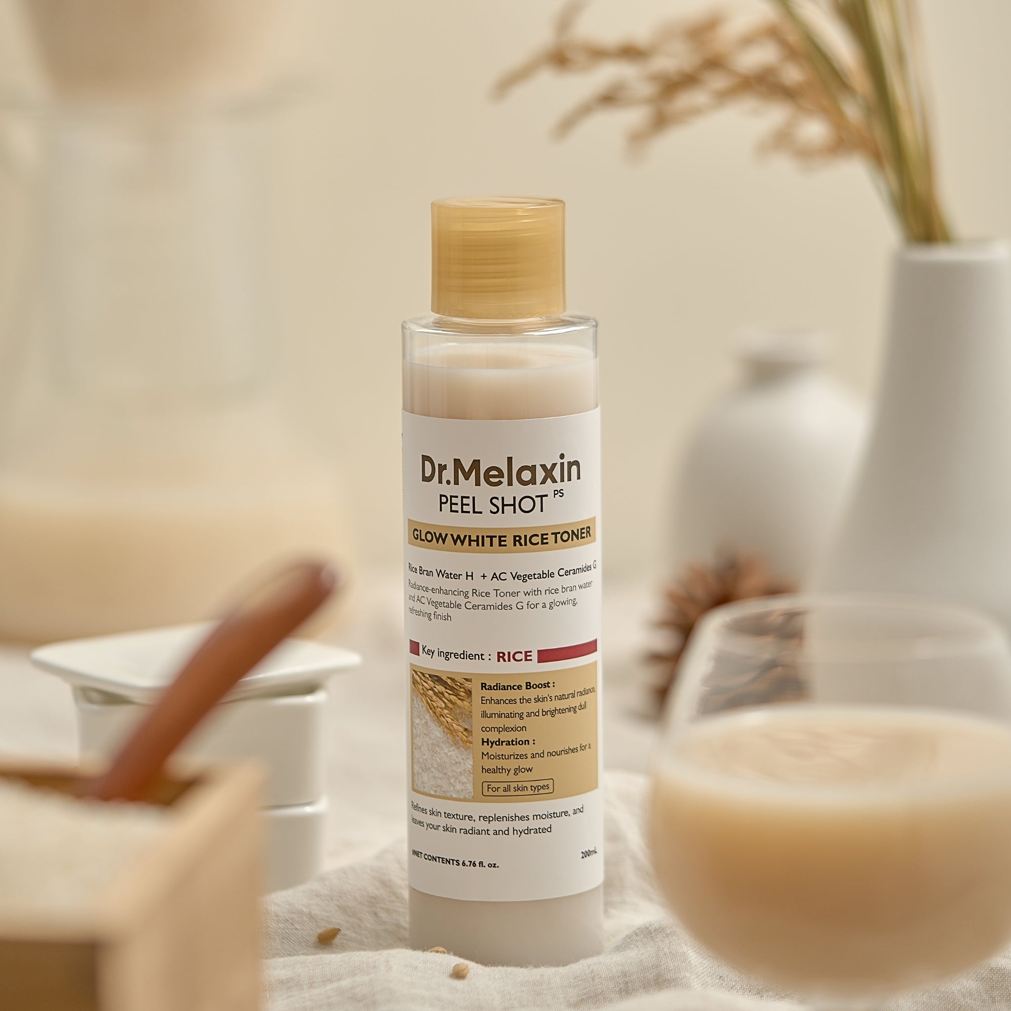 Dr.Melaxin Peel Shot Glow White Rice Toner