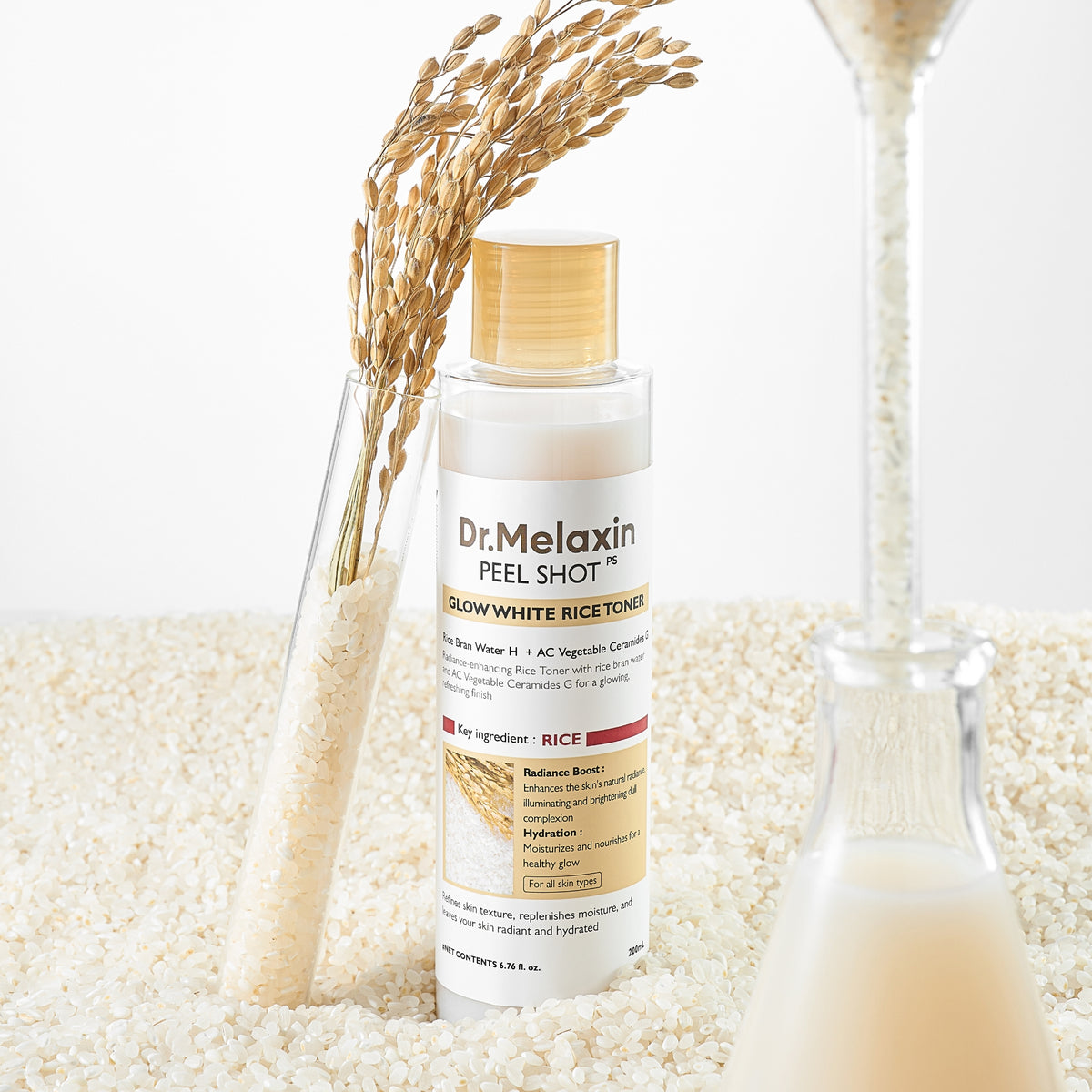 Dr.Melaxin Peel Shot Glow White Rice Toner