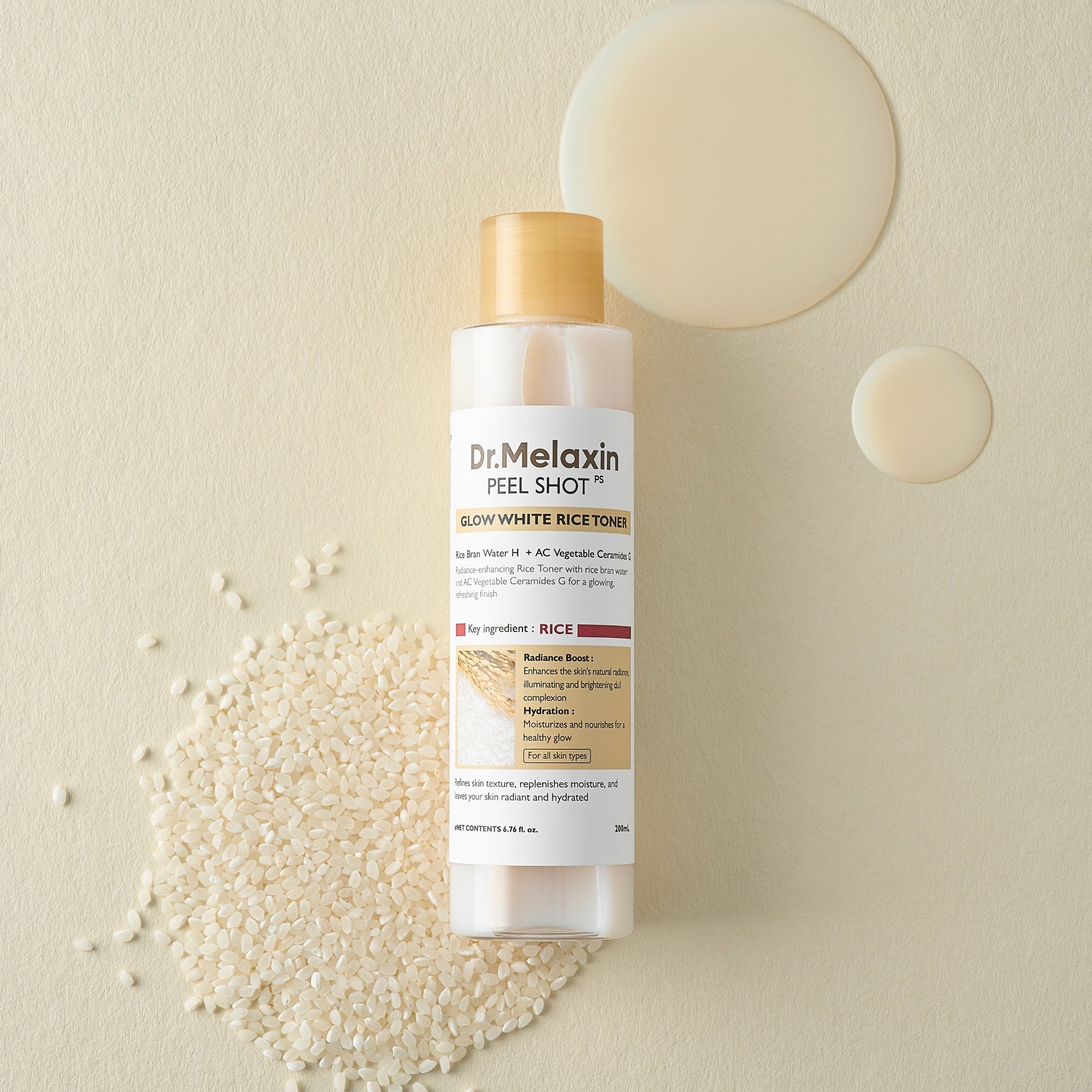 Dr.Melaxin Peel Shot Glow White Rice Toner