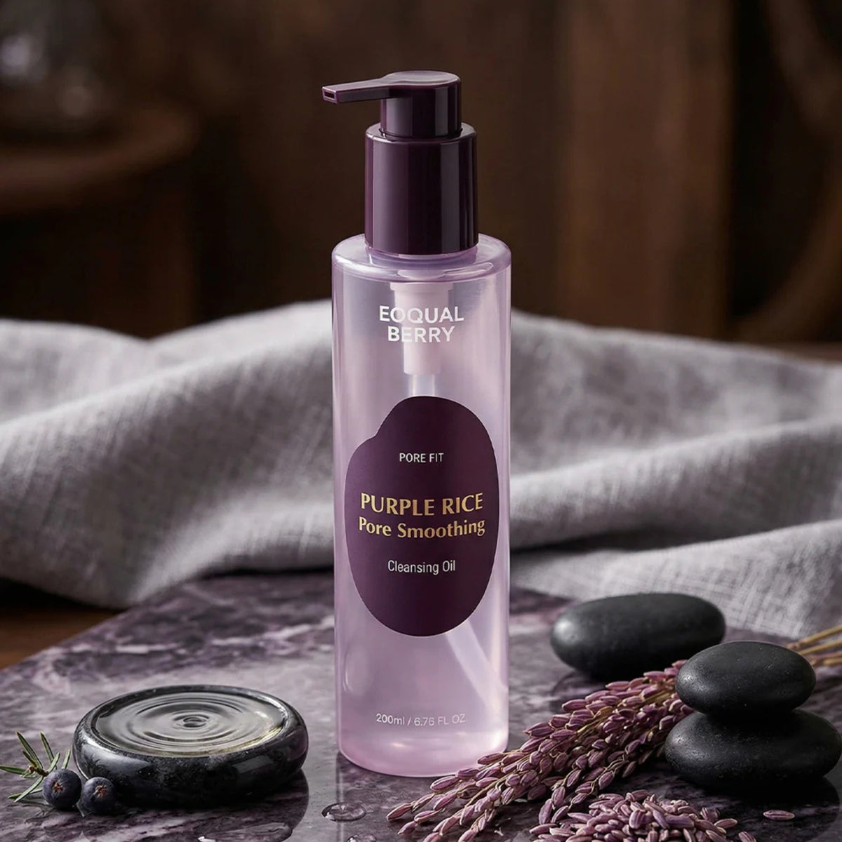 EQQUALBERRY Purple Rice Pore Smoothing Cleansing Oil