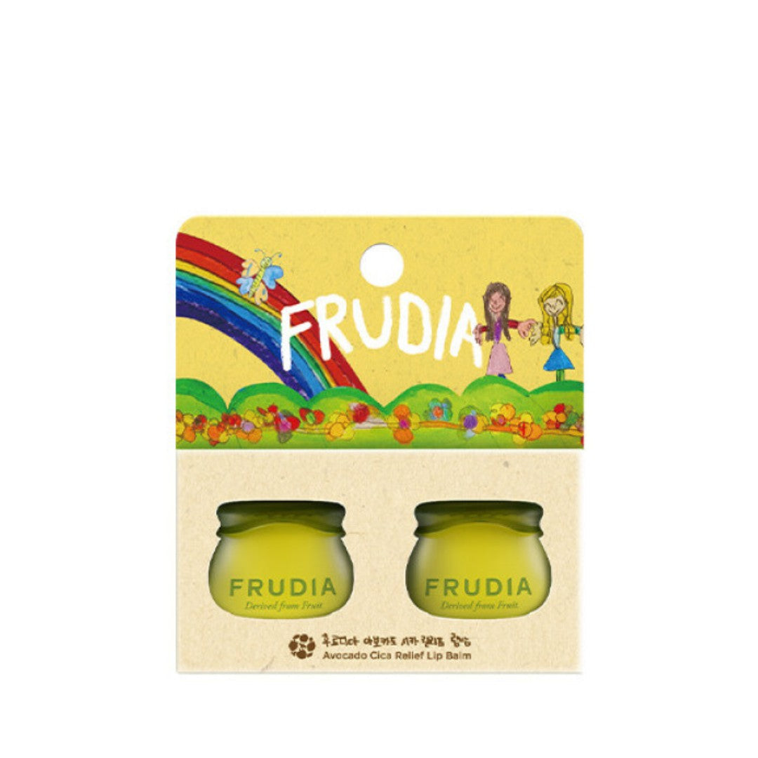 FRUDIA Avocado Cica Relief Lip Balm Duo
