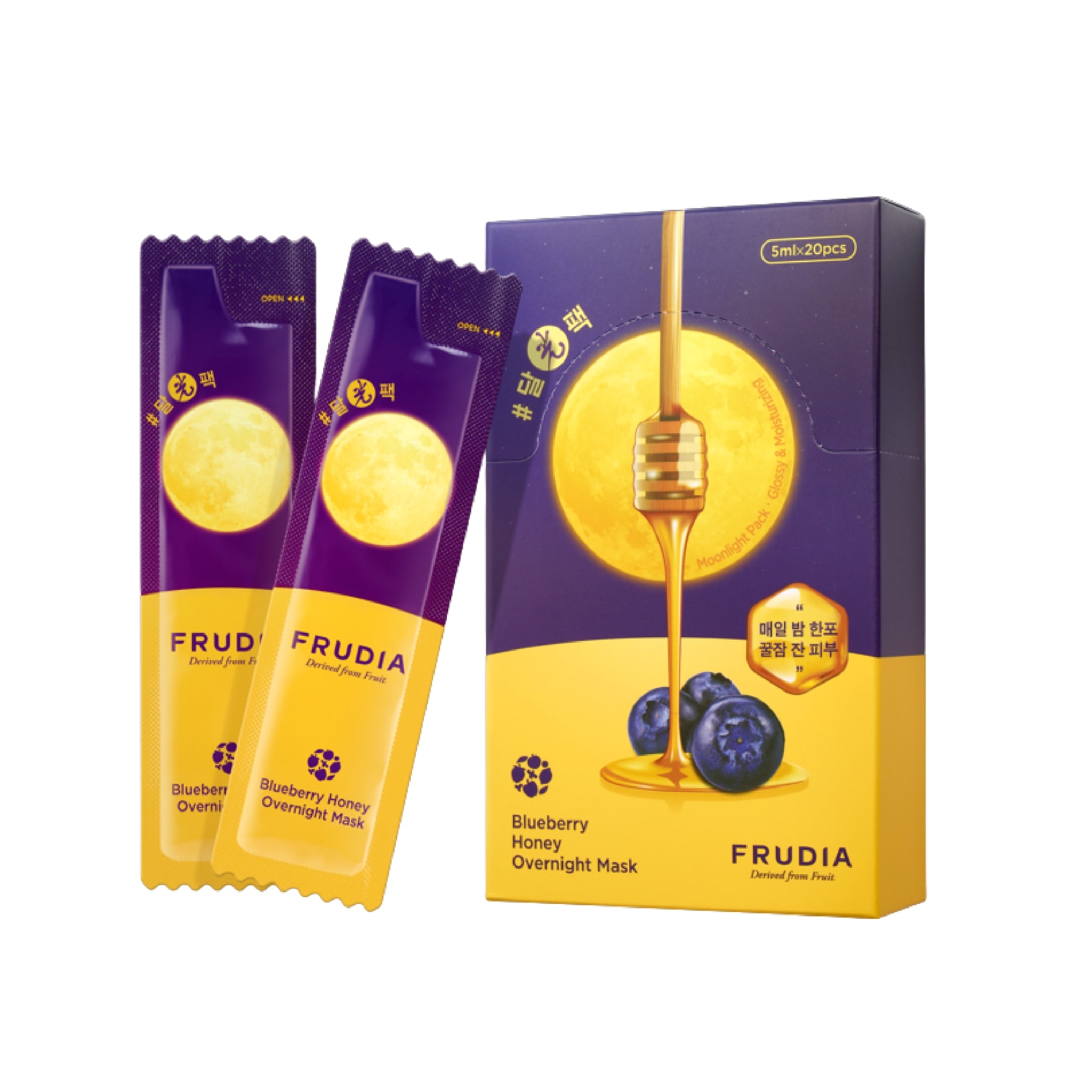 Frudia Bluberry Honey Overnight Mask (20Pcs)