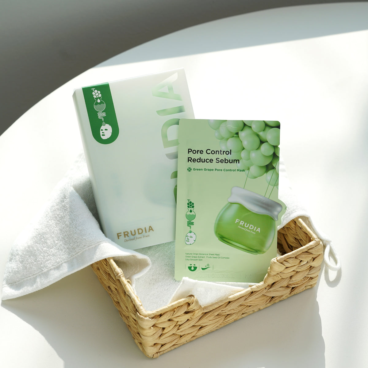 FRUDIA Green Grape Pore Control Mask (10Pcs)