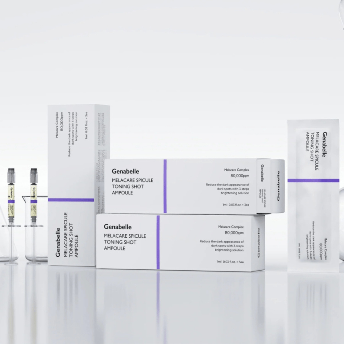 Genabelle Melacare Spicule Toning Shot Ampoule Set