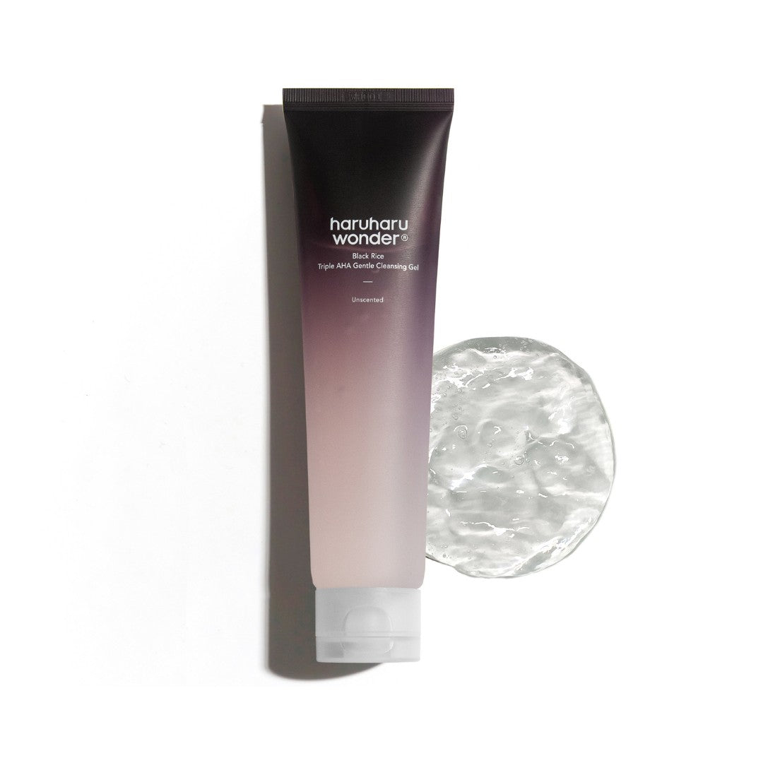 HARUHARU WONDER Black Rice Triple AHA Gentle Cleansing Gel 100ml