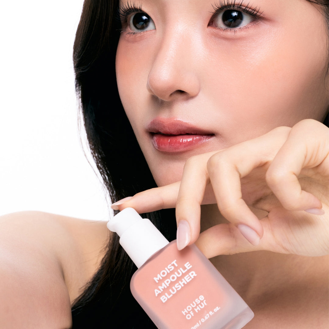 HOUSE OF HUR Moist Ampoule Blusher #01 Nude Beige 20ml