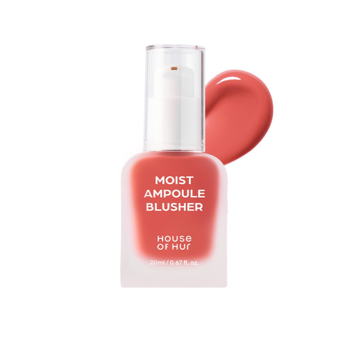 HOUSE OF HUR Moist Ampoule Blusher #05 Peach Coral 20ml