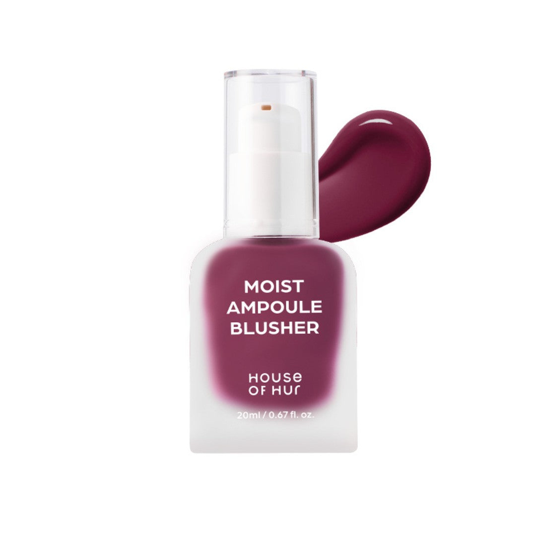 HOUSE OF HUR Moist Ampoule Blusher #08 Berry Purple 20ml