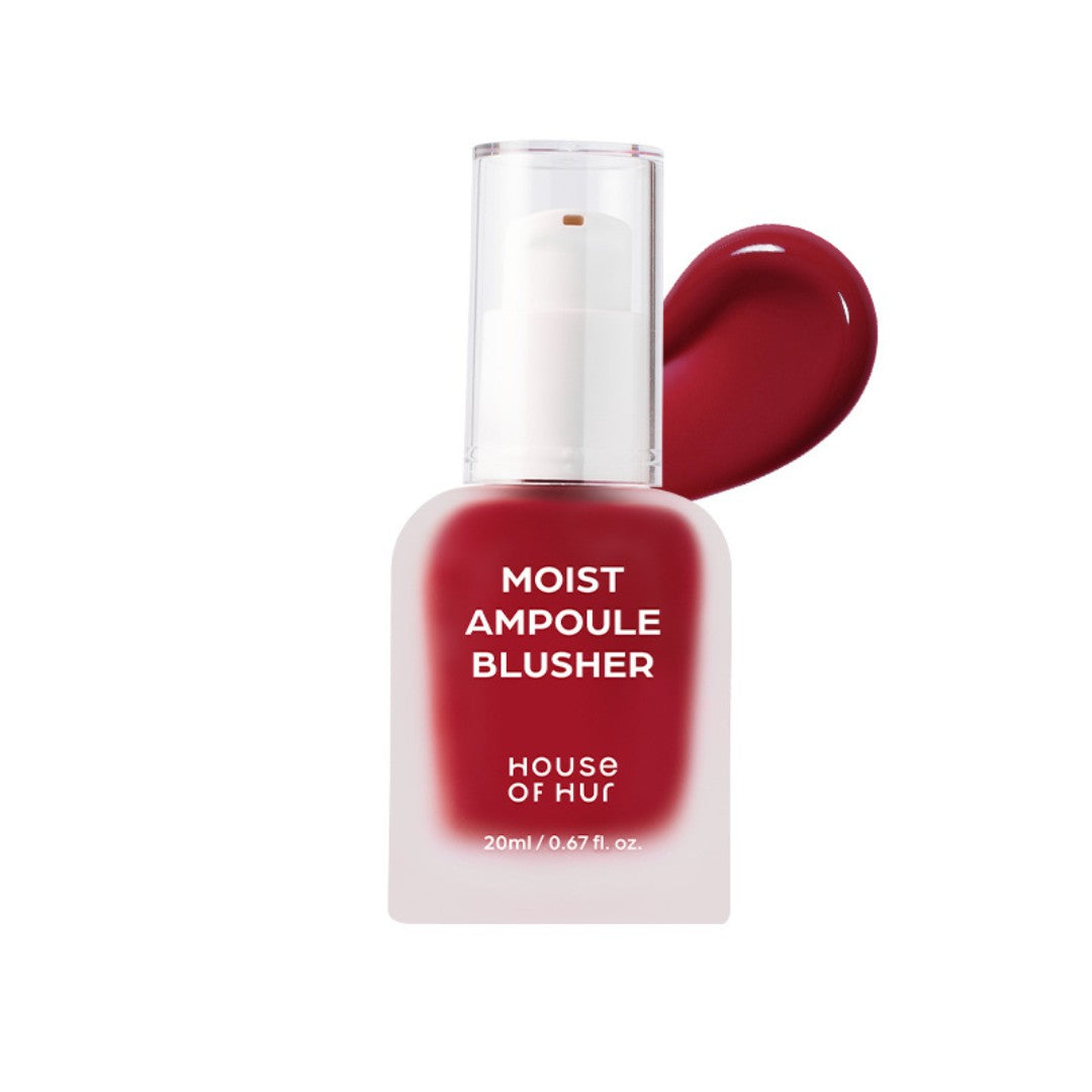HOUSE OF HUR Moist Ampoule Blusher #09 Ruby Red 20ml