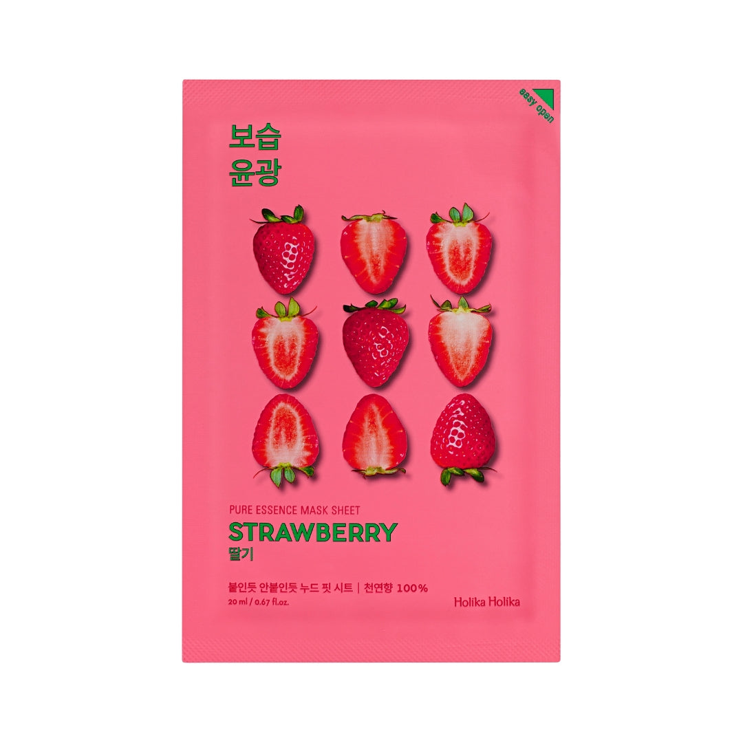 HOLIKA HOLIKA Pure Essence Mask Sheet - Strawberry