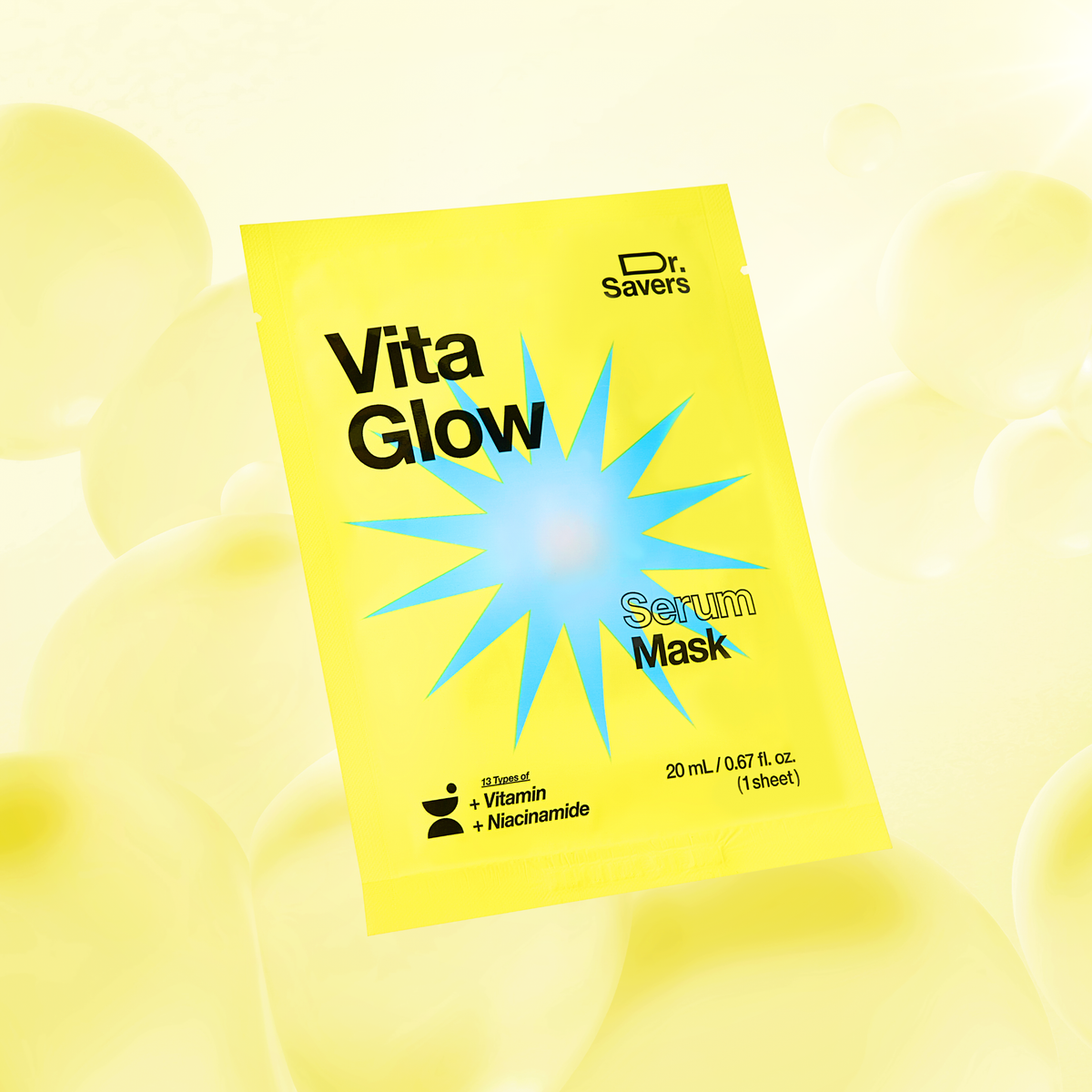 IT´S SKIN Dr. Savers Vita Glow Mask Sheet