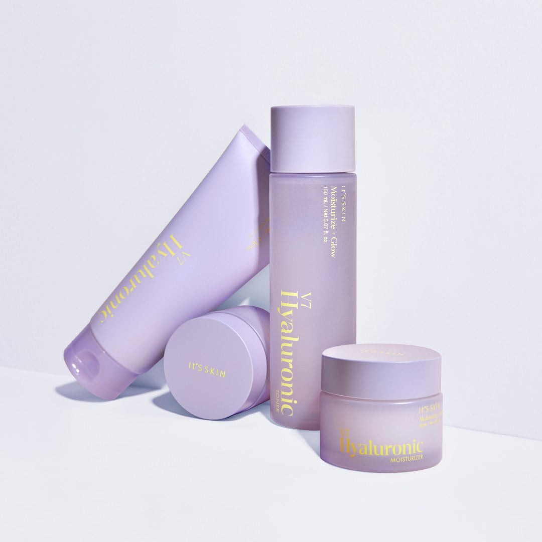 It'S SKIN V7 Hyaluronic skincare line