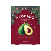 It´S SKIN The Fresh Mask Sheet Avocado Christmas Set (5 masks)