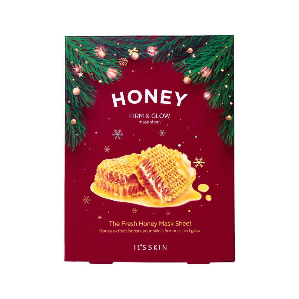 It´S SKIN The Fresh Mask Sheet Honey Christmas Set (5 masks)