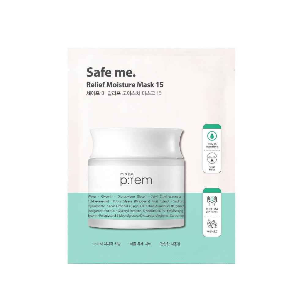 MAKE P:REM Safe me. Relief Moisture Mask 25ml 8809495680504