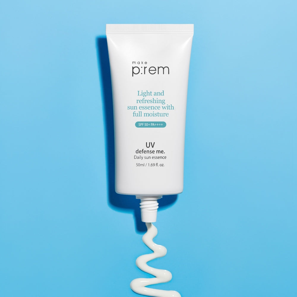MAKE PREM UV defense me. Daily Sun essence