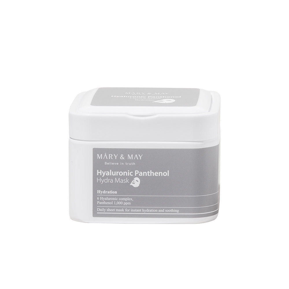 MARY&MAY 30Pcs Hyaluronic Panthenol Hydra Mask 8809670681524