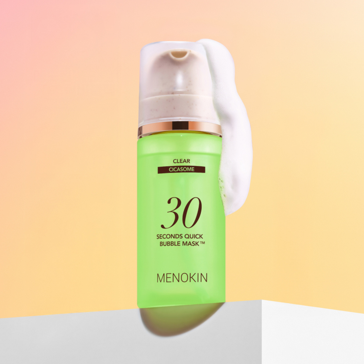 MENOKIN 30 Seconds Quick Bubble Mask CLEAR