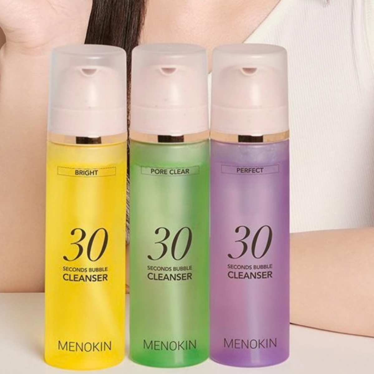 MENOKIN 30 Seconds Bubble Cleanser BRIGHT