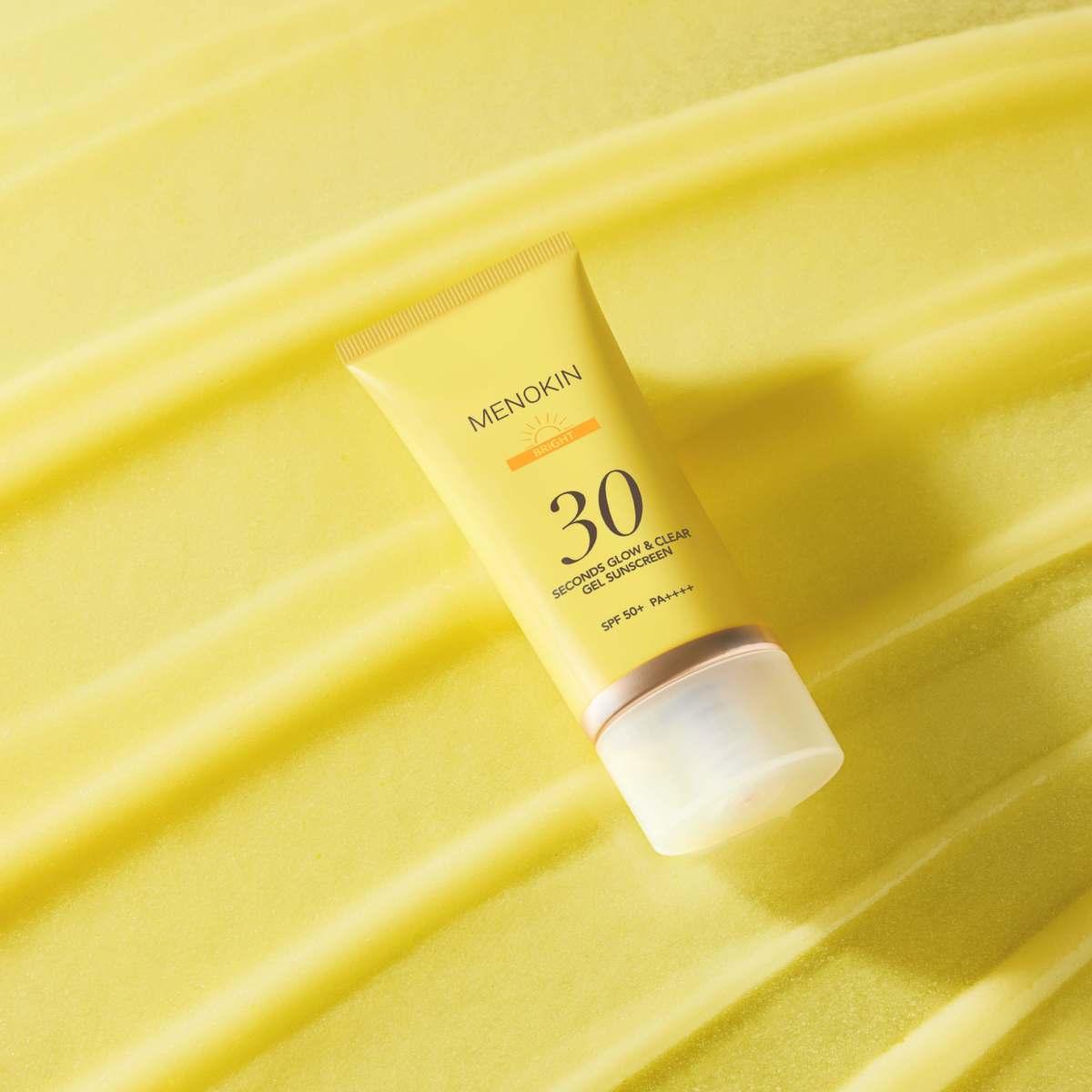 MENOKIN 30 Seconds Glow & Clear Gel Sunscreen Bright