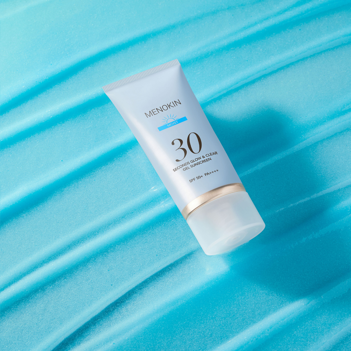 MENOKIN 30 Seconds Glow & Clear Gel Sunscreen Moist