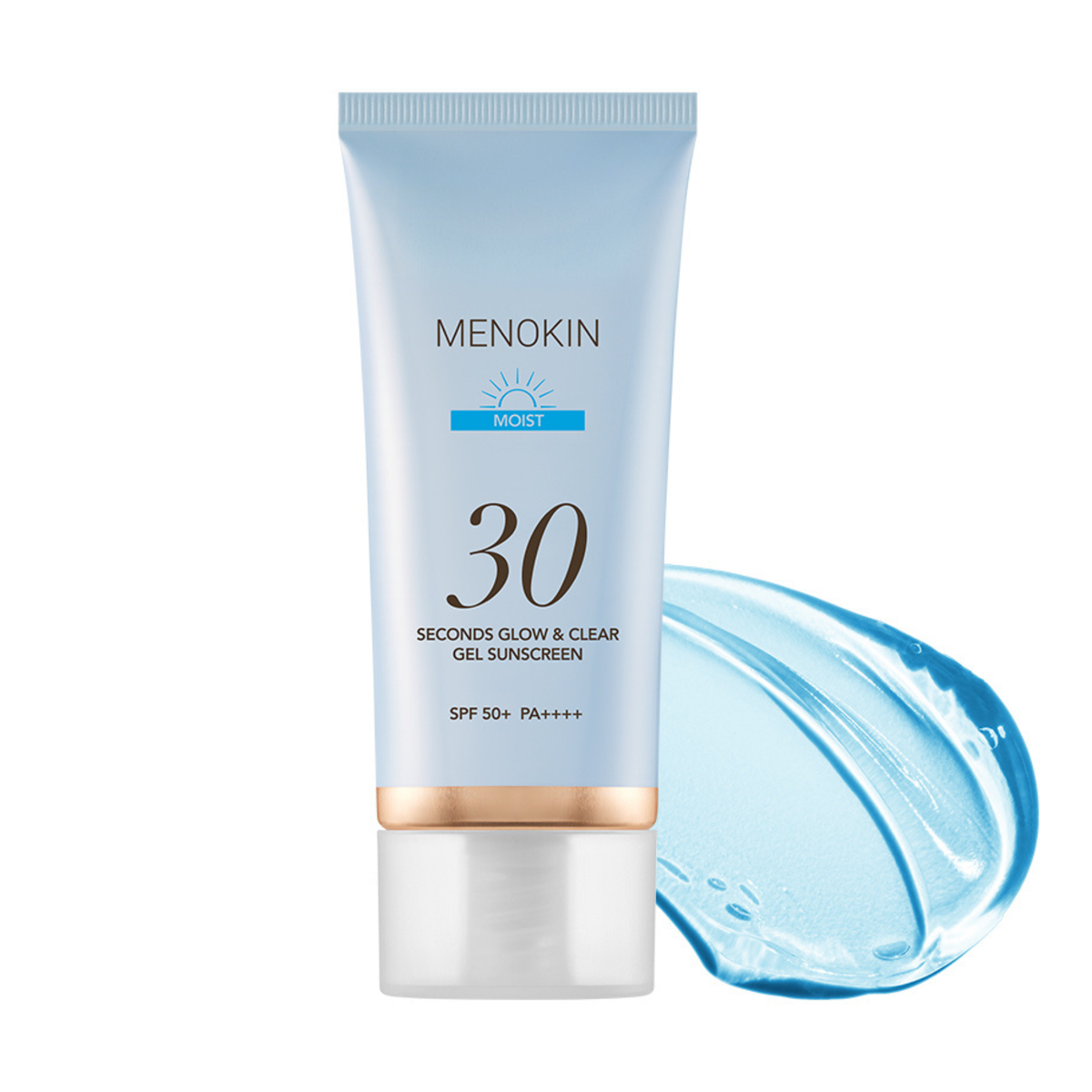MENOKIN 30 Seconds Glow & Clear Gel Sunscreen Moist