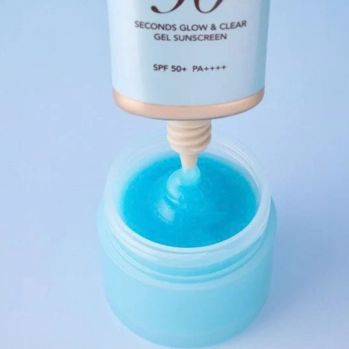 MENOKIN 30 Seconds Glow & Clear Gel Sunscreen Moist