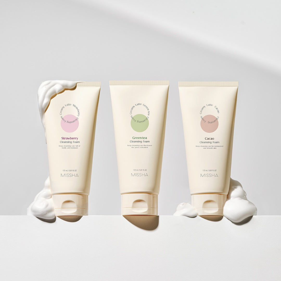 MISSHA Creamy Latte Cleansing Foam [Chocolate]