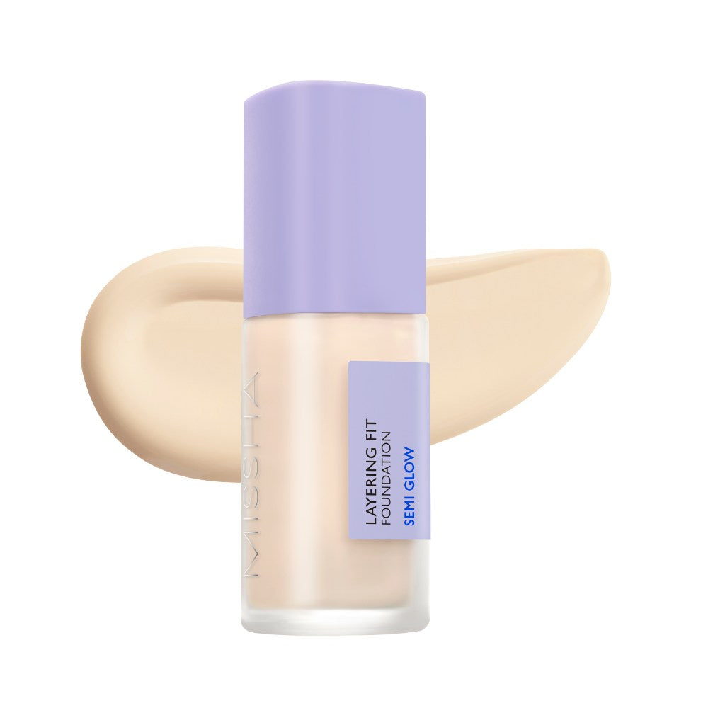 MISSHA Layering Fit Foundation Semi Glow 19 Ivory 35ml