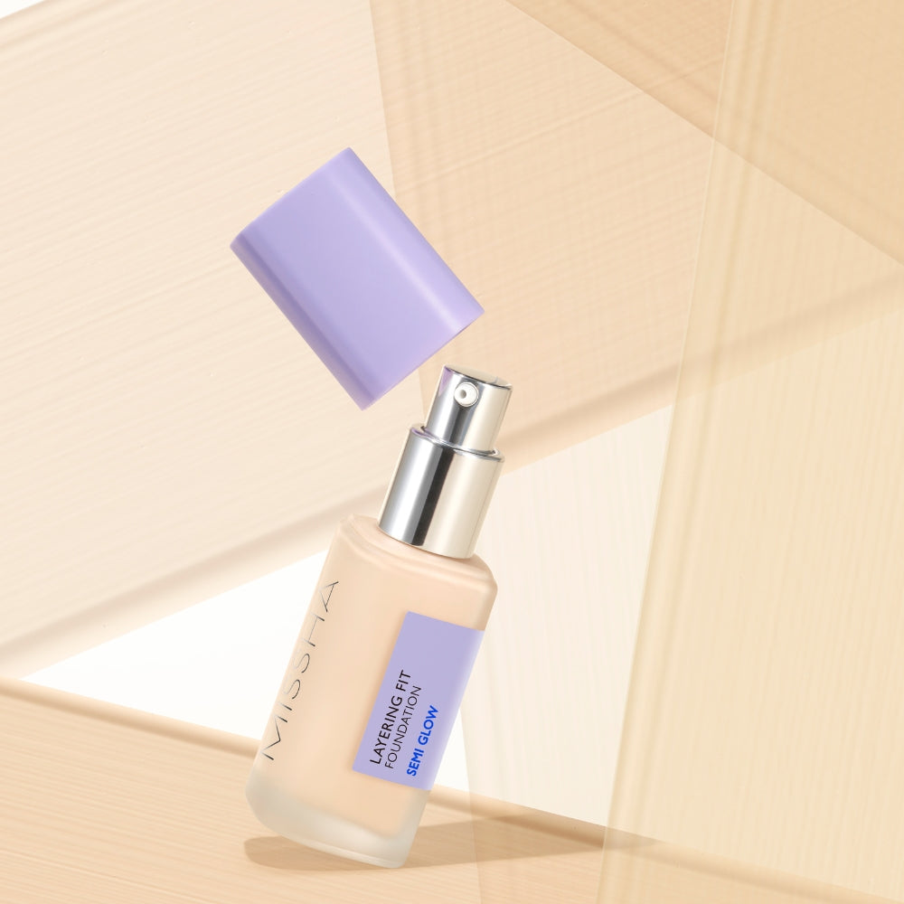 MISSHA Layering Fit Foundation Semi Glow shades 35ml