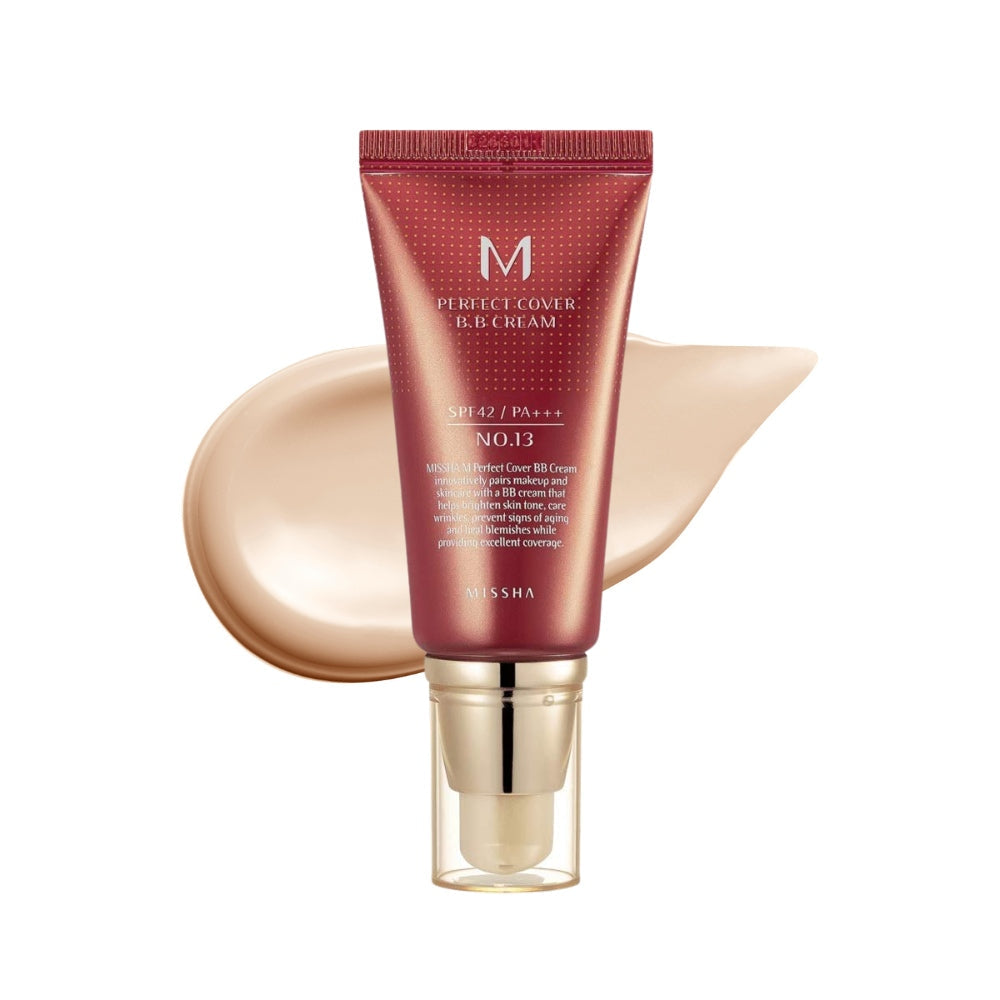 MISSHA M Perfect Cover B.B Cream 50ml No. 13 Spf42 Pa+++ (Bright Beige) 50ml