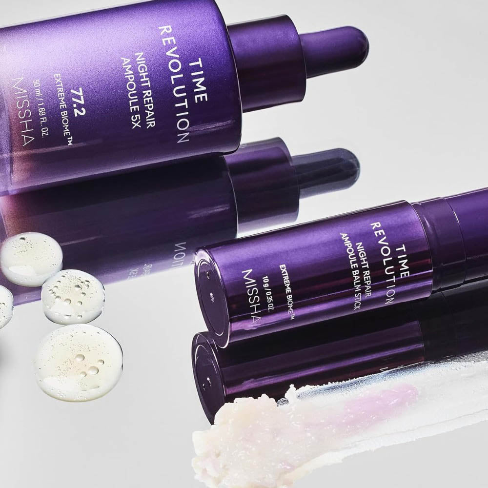 MISSHA Night Repair Ampoule Stick vs original Ampoule Serum