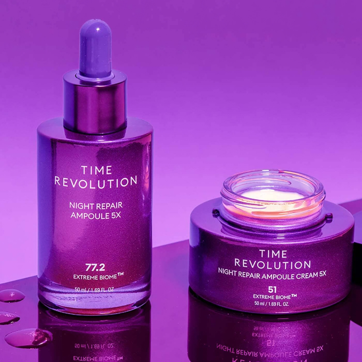 MISSHA Time Revolution Night Repair Ampoule & Cream Duo