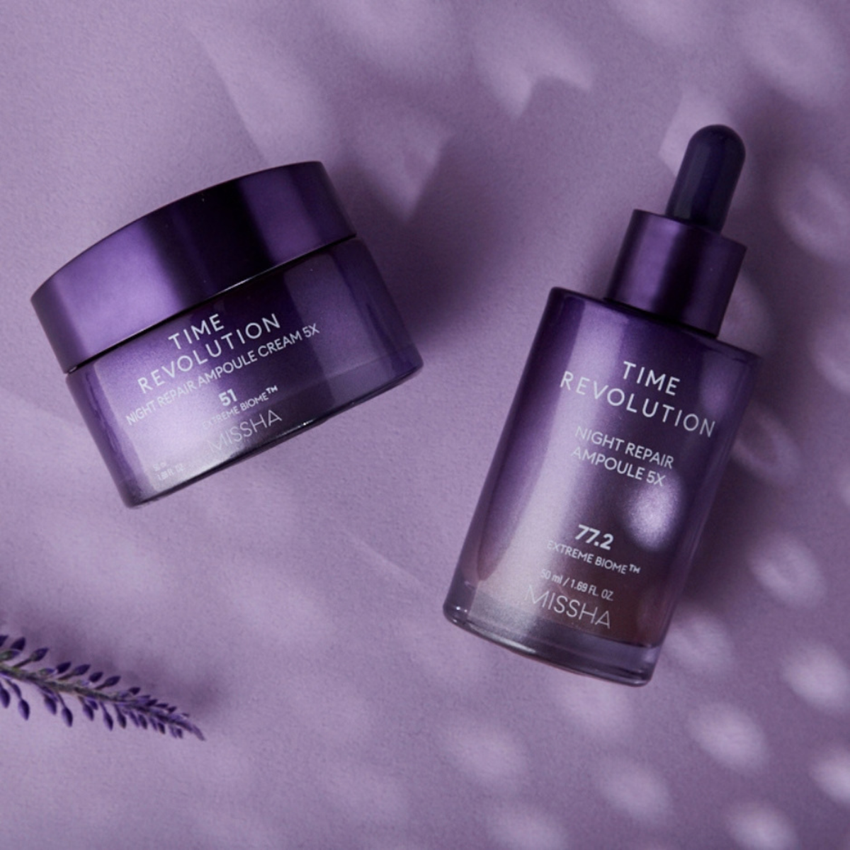 MISSHA Time Revolution Night Repair Ampoule & Cream Duo