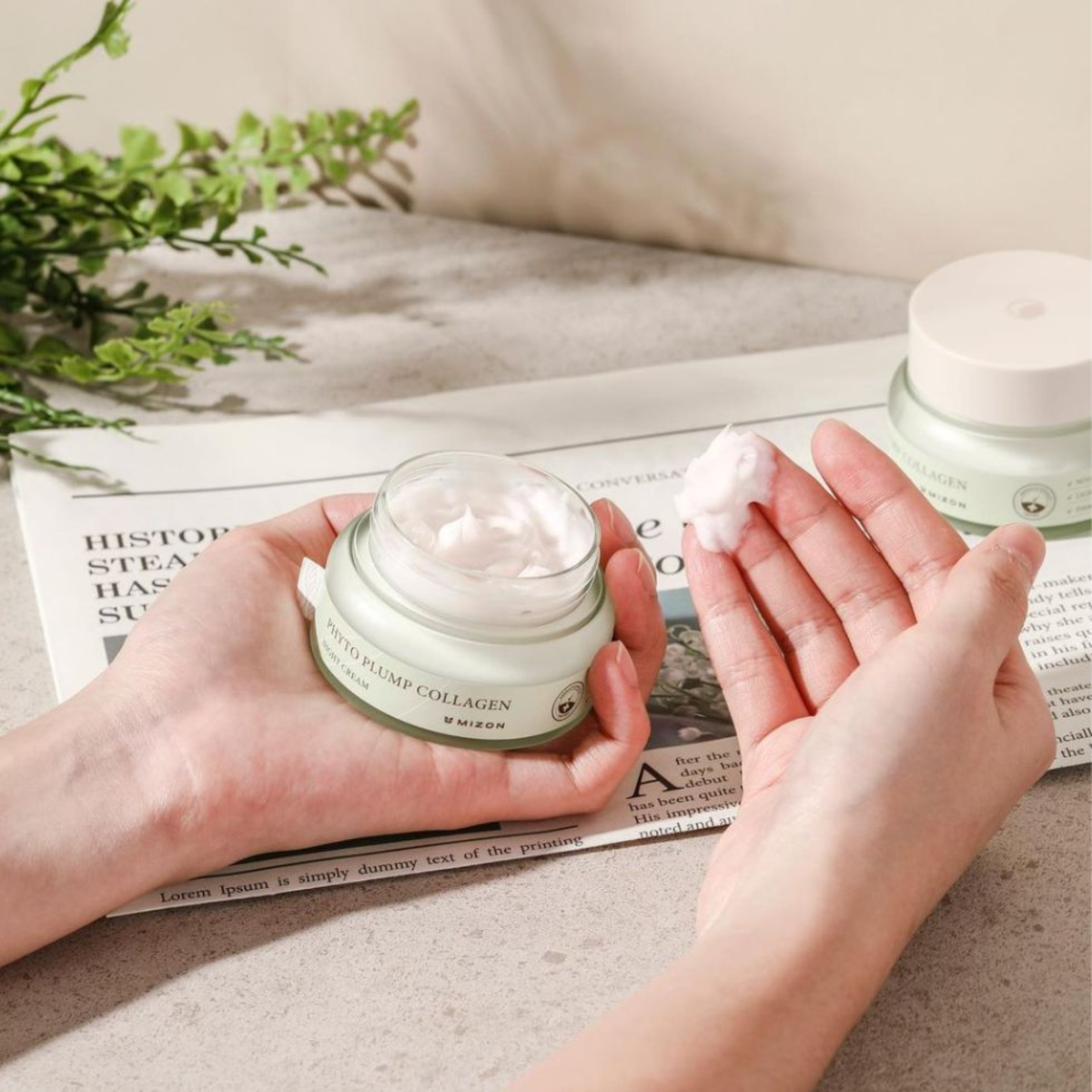 MIZON Phyto Plump Collagen Night Cream